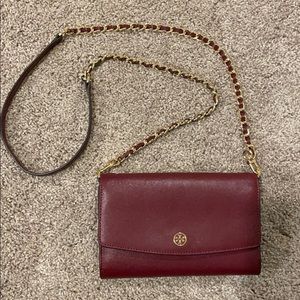 Tory Burch Robinson Chain Wallet